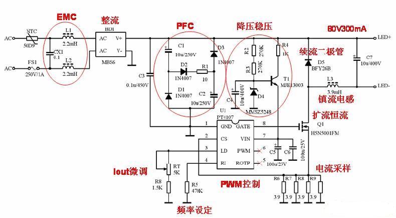 PT4017 LED·